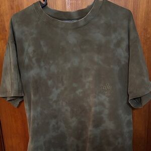 Nike sportswear Men's Tie-Dye Olive Tee